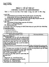 Giáo án Công nghệ Lớp 8 - Tiết 1 đến 51 - Năm học 2016-2017